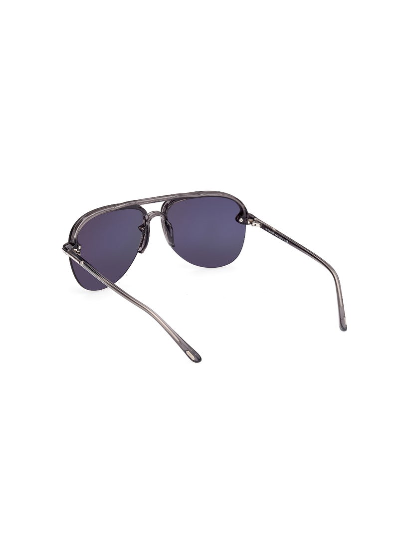TOM FORD TOMFORD RIMLESS FT100420A62 MEN PILOT INJECTED SUNGLASSES - Image 3